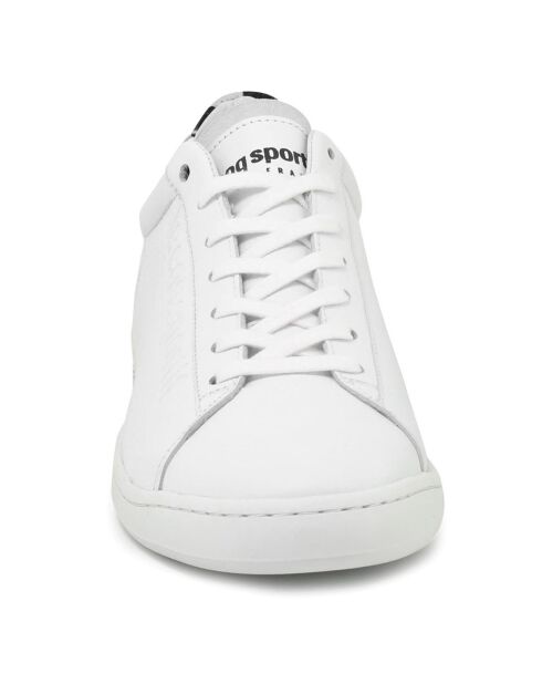 Sneakers en Cuir Blazon Sport Made in France blanches